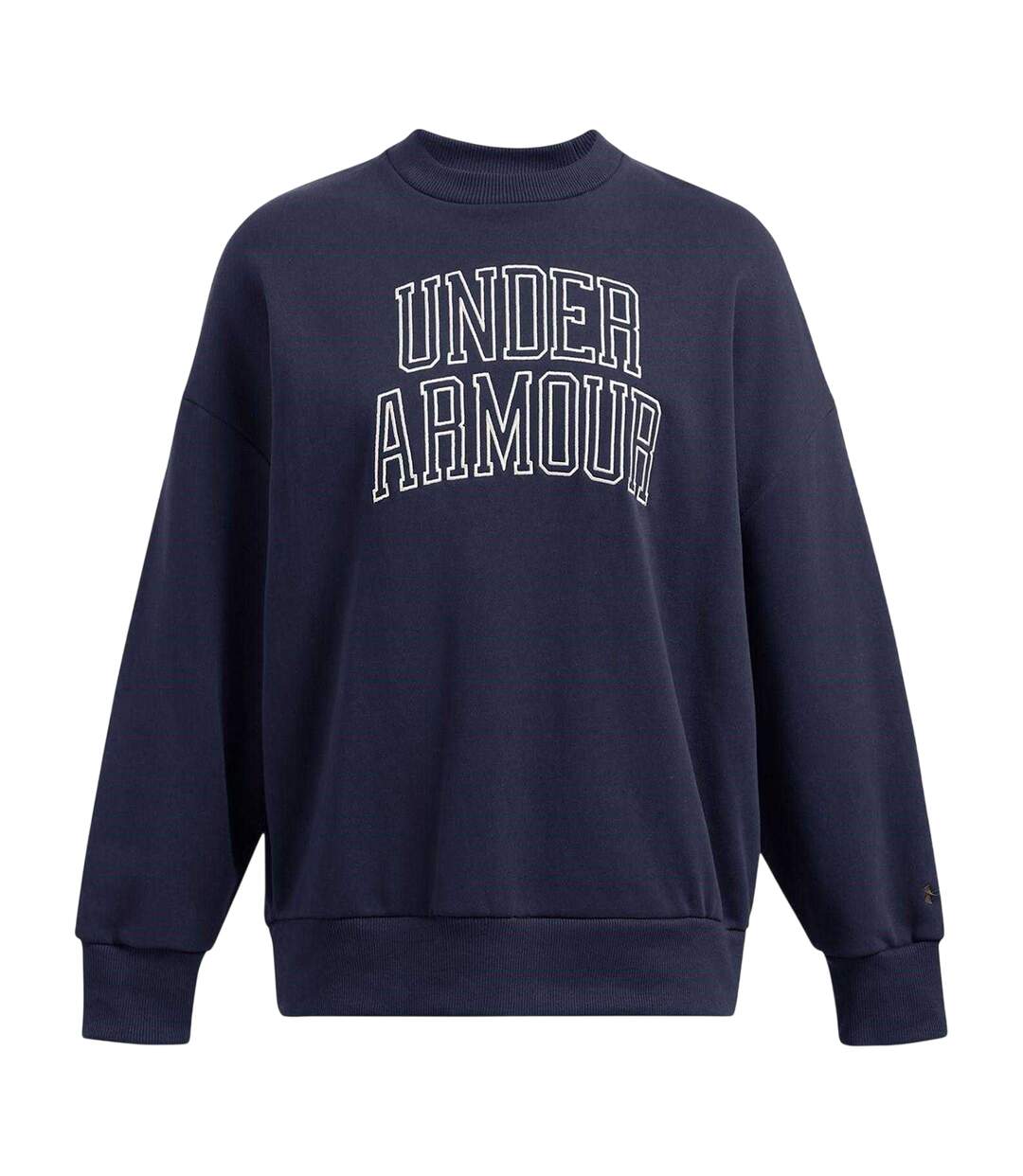 Womens/ladies Icon Oversized Sweatshirt Blue Under Armour-2