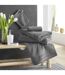 Serviette de Toilette Tendresse 50x90cm Anthracite-4