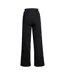 Womens/ladies High Rise Wide Leg Sweatpants Black JJXX-3