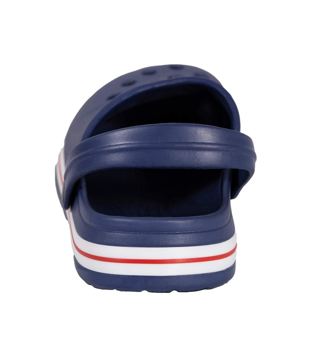 Sabots Motif/style Détail Contrasté Adulte Bleu Marine Keanu-2