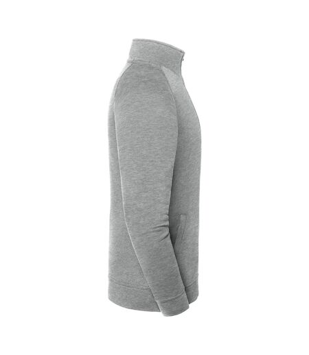 Veste De Survêtement Iconic Premium Homme Gris Clair Chiné Fruit Of The Loom
