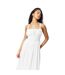 Robe Mi-longue Femme Blanc Jack Wills-4
