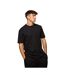 Mens Core Unwashed Pocket T-shirt Black Established-2