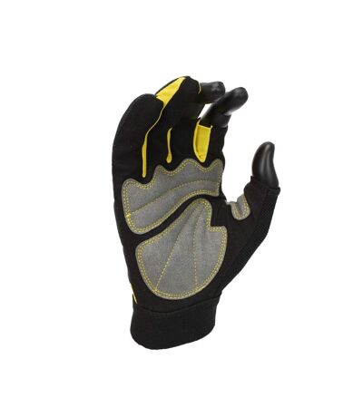 Gants de charpentier sy650 l jaune / gris / noir Stanley