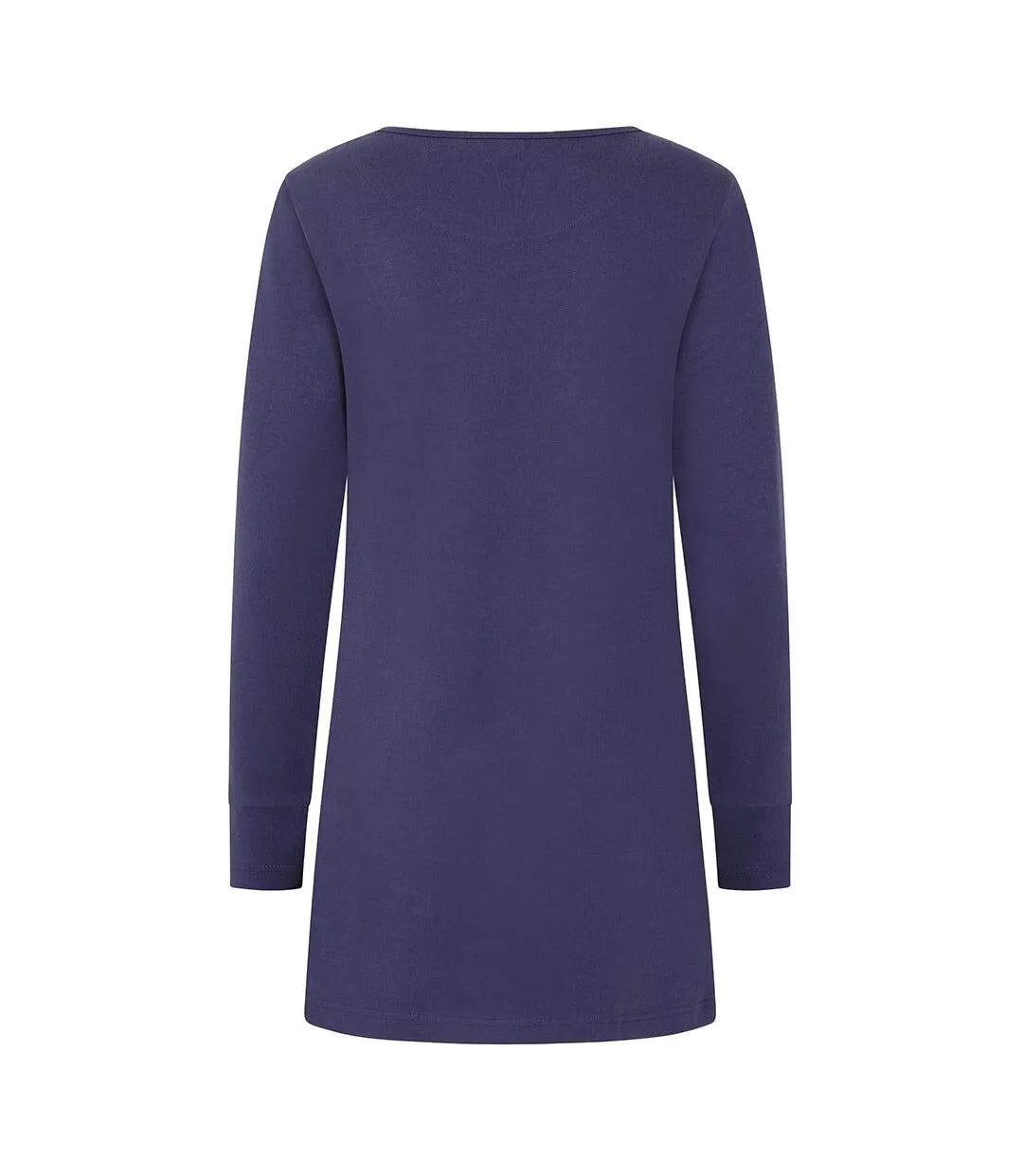 Womens/ladies Panelled Tunic Top Twilight Lazy Jacks-3