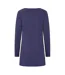 Womens/ladies Panelled Tunic Top Twilight Lazy Jacks-3