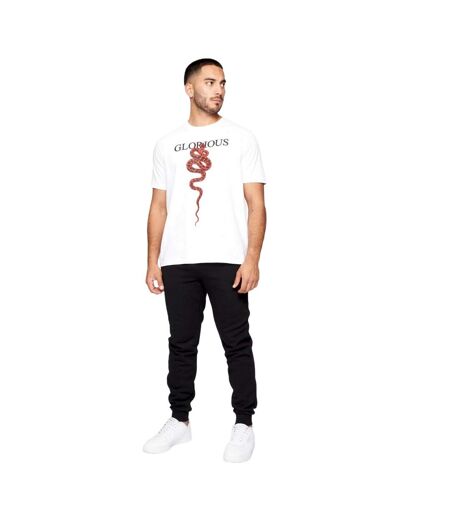 T-shirt pythonidae 2.0 homme blanc Glorious Gangsta