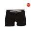 Boxers Motif/style Imprimé Intégral Homme Charbon Noir Blanc Urban Classics-1