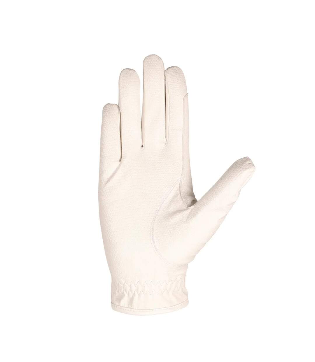 Unisex Adult Shimmer Riding Gloves White Hy-2