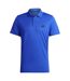 Mens Fab Polo Shirt Blue Adidas-2