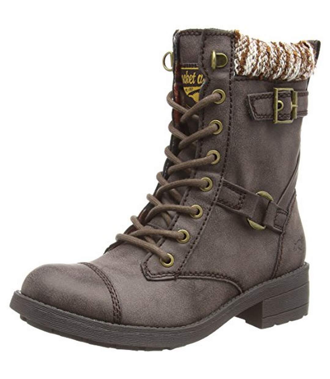 Bottes thunder femme marron foncé Rocket Dog-2