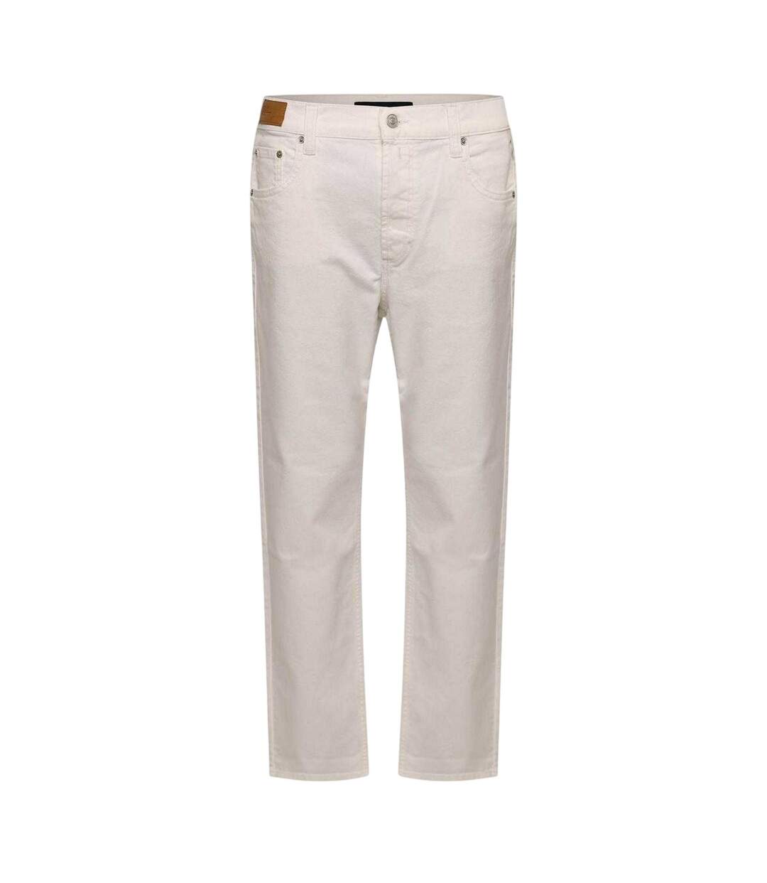 Womens/ladies Straight Jeans White Replay-1