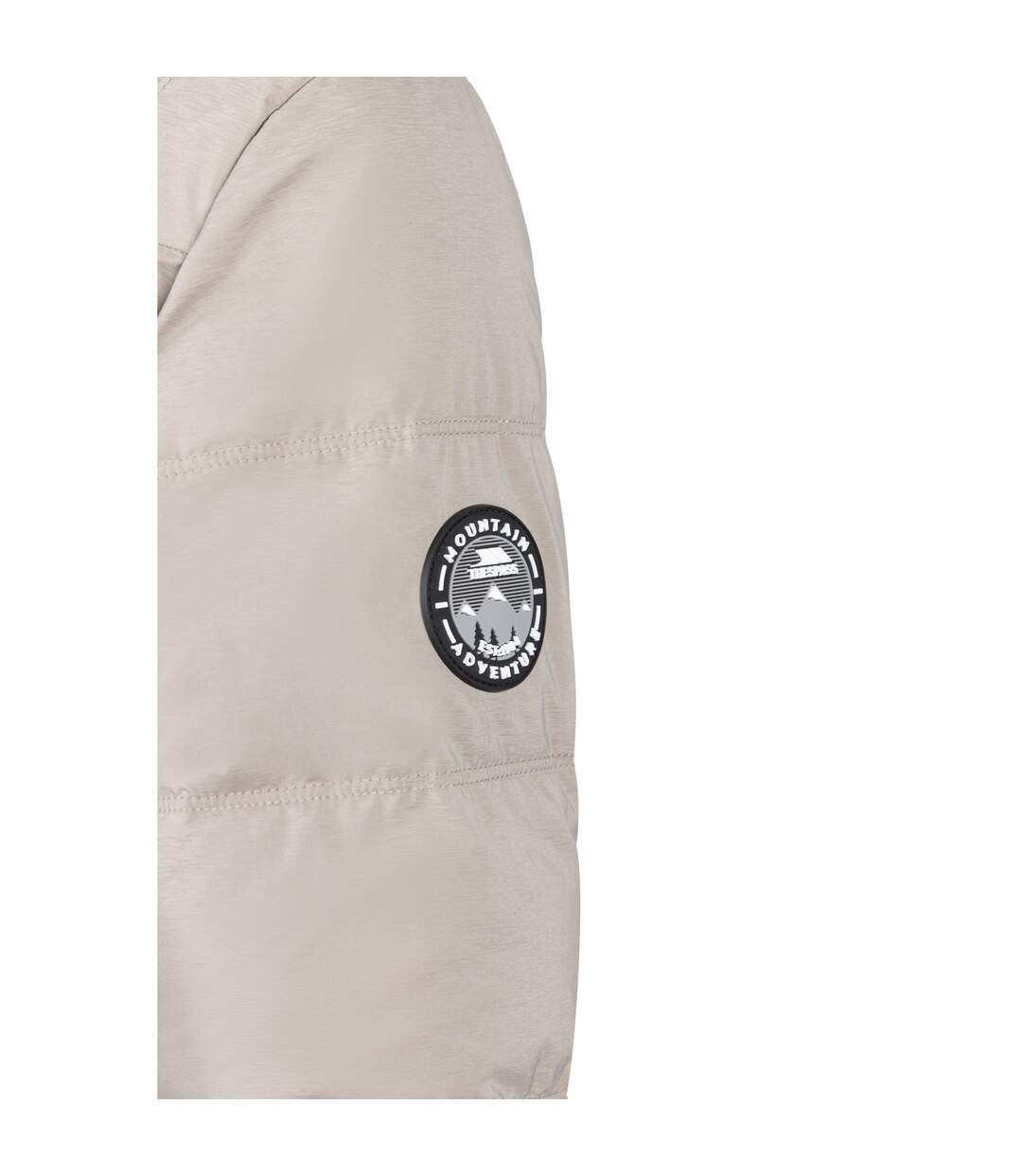 Womens/ladies Rollins Hooded Jacket Sand Trespass-4