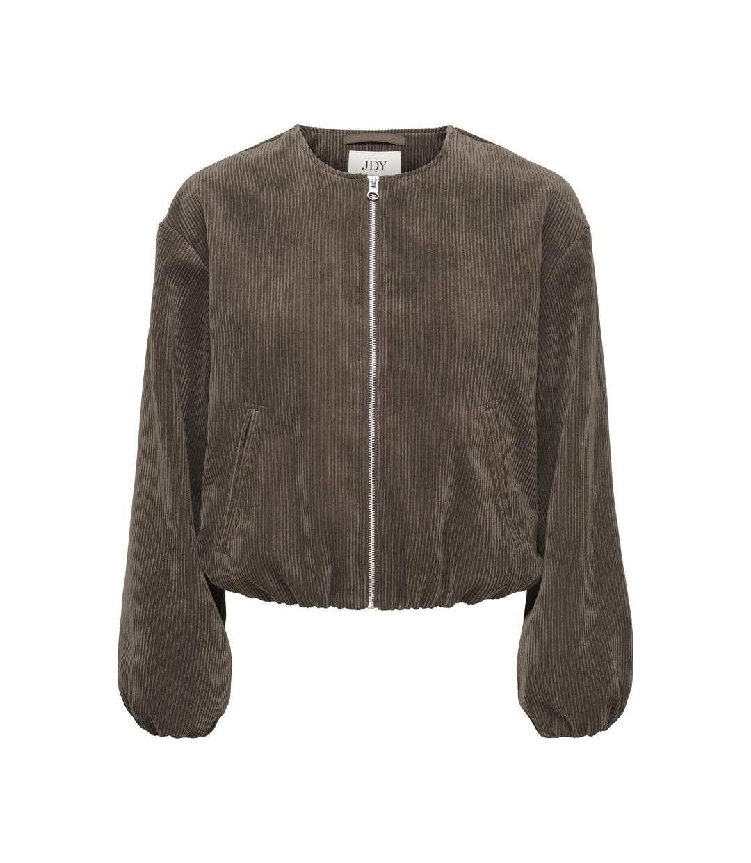 Veste marron foncé jdy alba-2