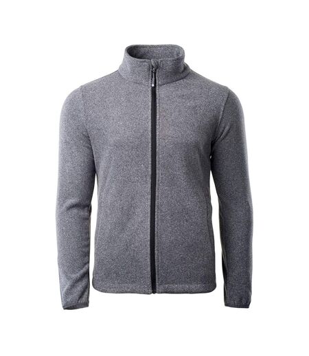 Veste Polaire Motif/style Logo Henis Homme Gris Chiné Hi-Tec