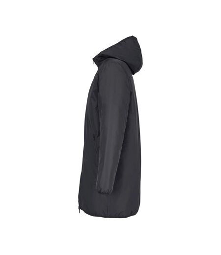 Unisex Adult Reversible Parka Black SOLS