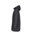 Unisex Adult Reversible Parka Black SOLS-3