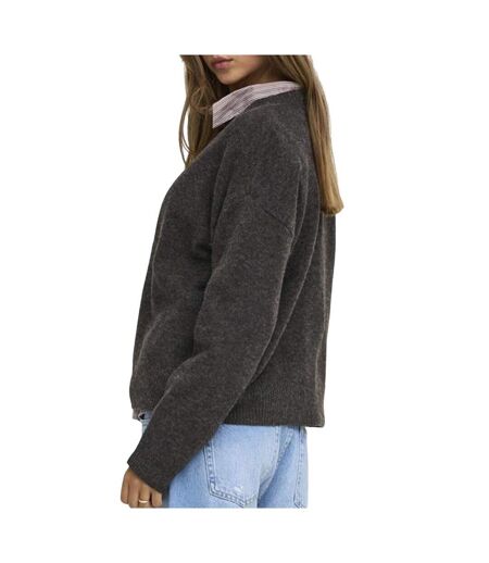 Pull marron femme only lolivia