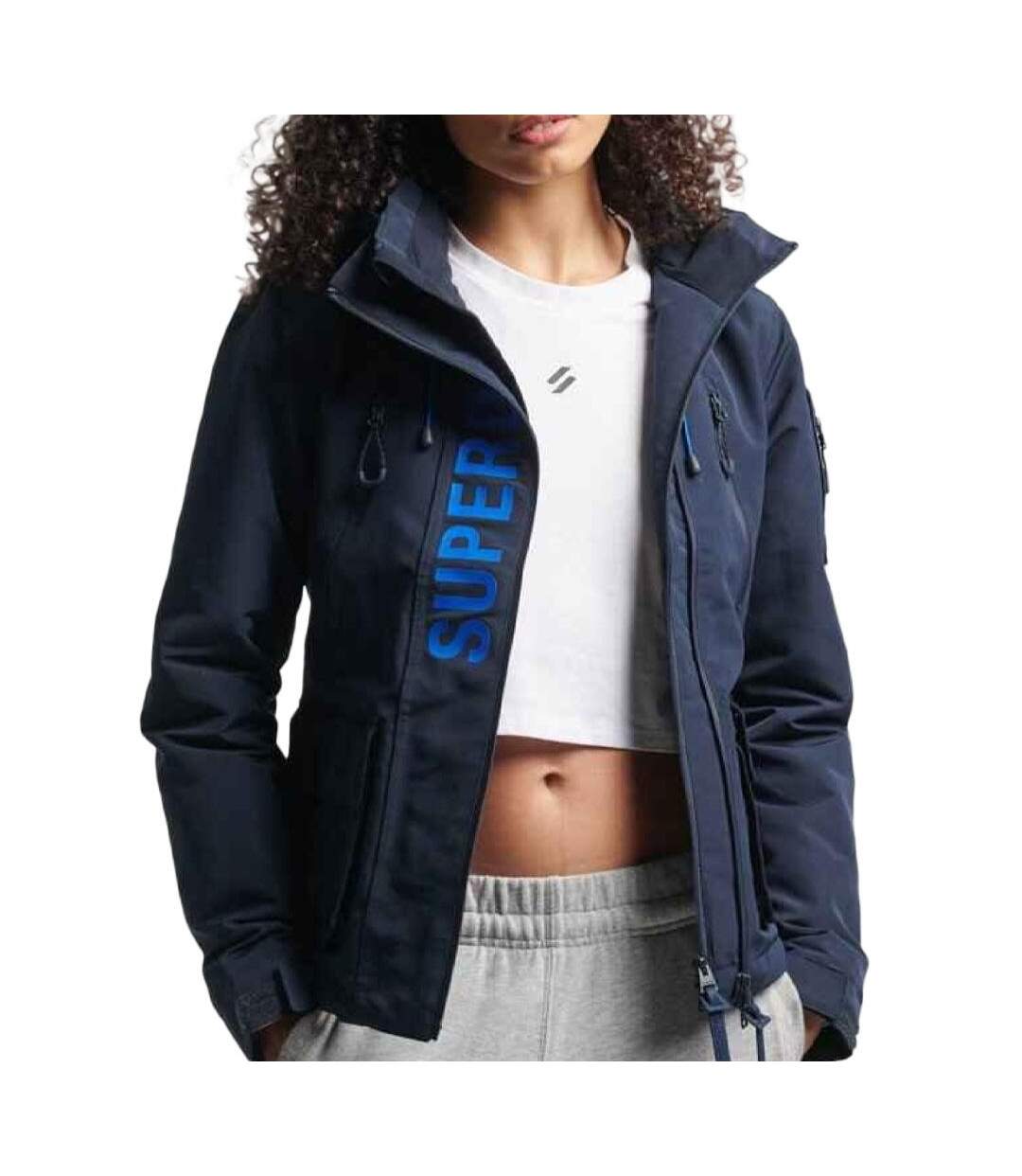 Blouson marine femme superdry ultimate-1