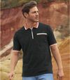Zestaw 2 polo z kołnierzem z suwakiem Atlas For Men