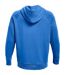 Sweat À Capuche Entraînement Style Gros Logo Rival Homme Bleu Under Armour-3