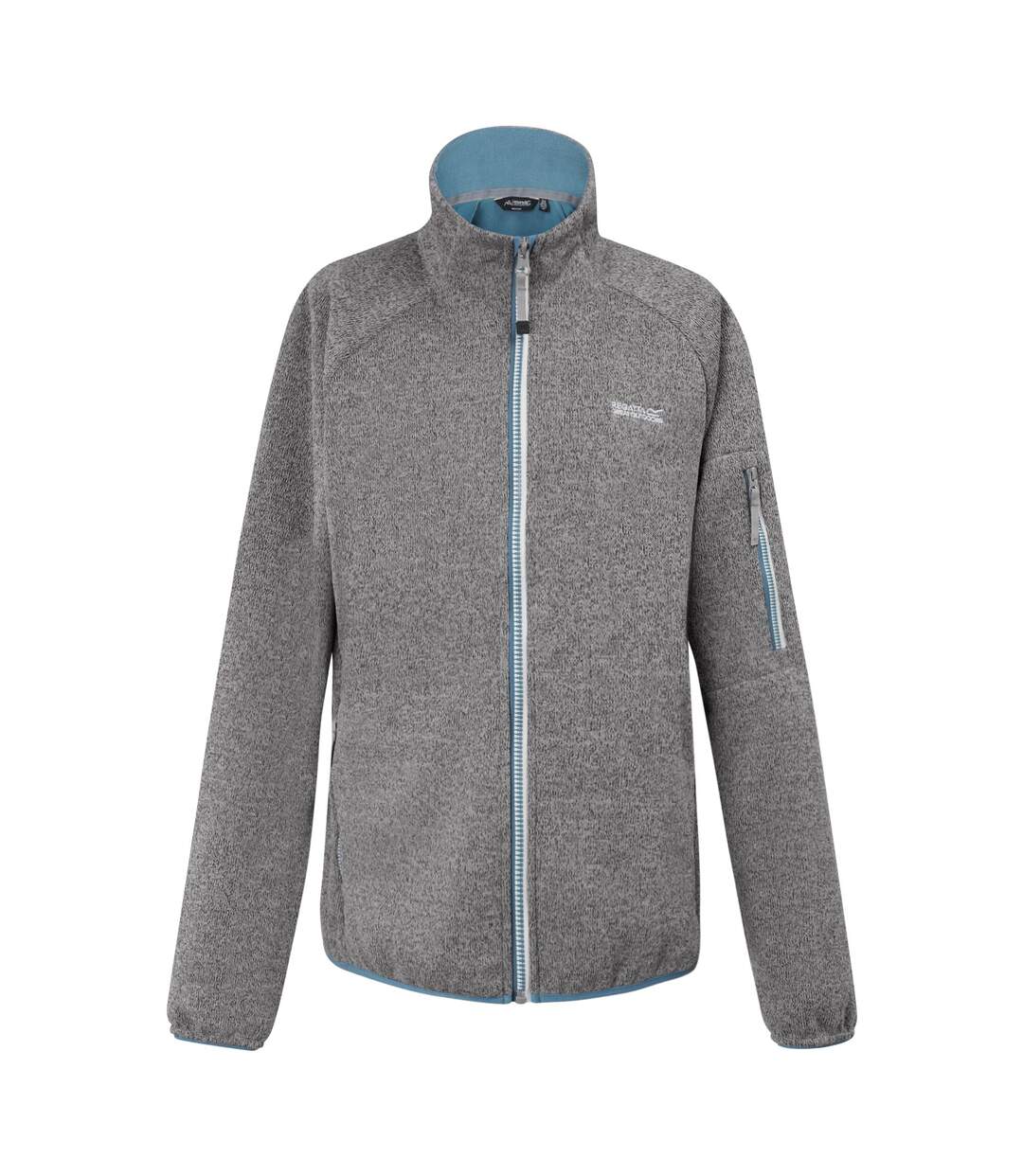 Womens/ladies Ravenhill Full Zip Fleece Top Heather Coronet Blue Regatta-2