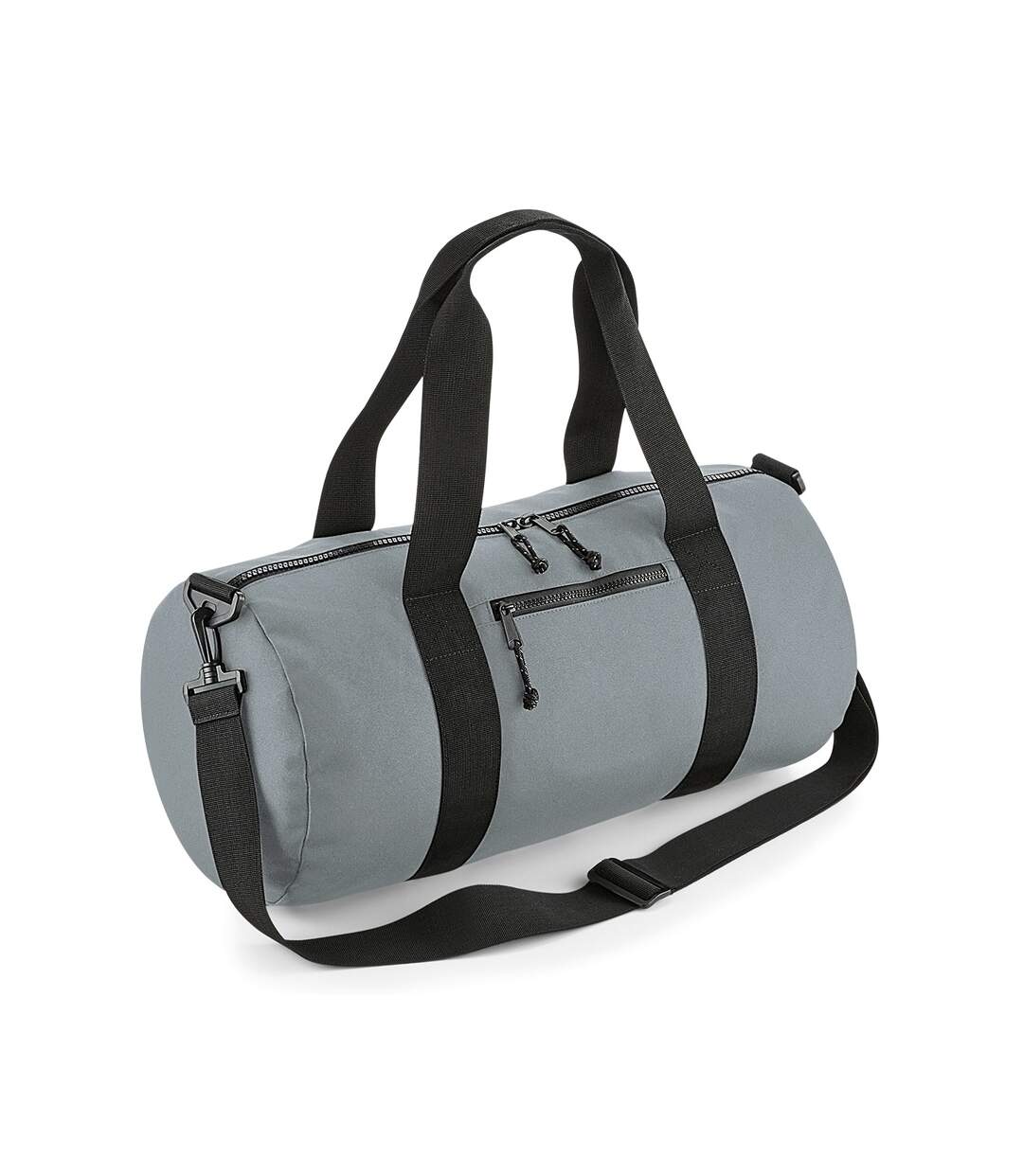 Sac De Sport Taille Unique Gris Bagbase-1