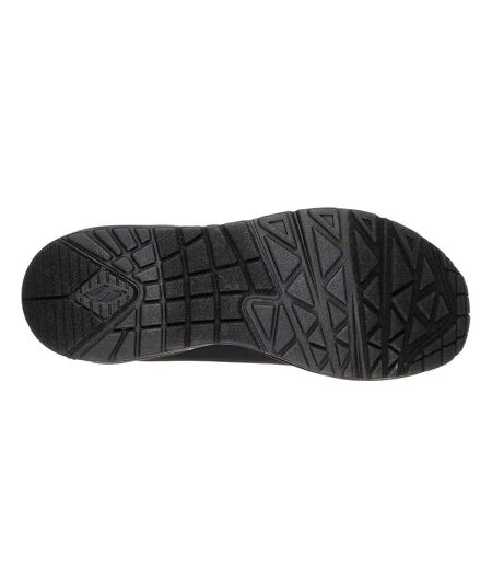 Baskets Uno Stand On Air Femme Noir Skechers