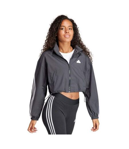 Veste Style 3 Rayures Future Icons Femme Gris Adidas