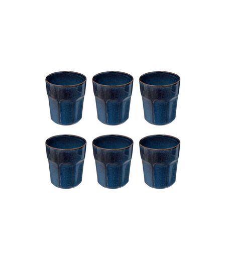 Lot de 6 Mugs Design Roma 30cl Bleu