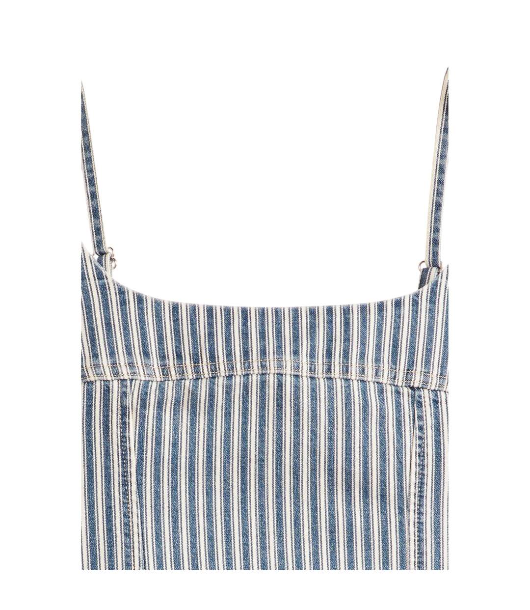 Débardeur Motif/style À Rayures Jadine Femme Bleu Clair Levis-4
