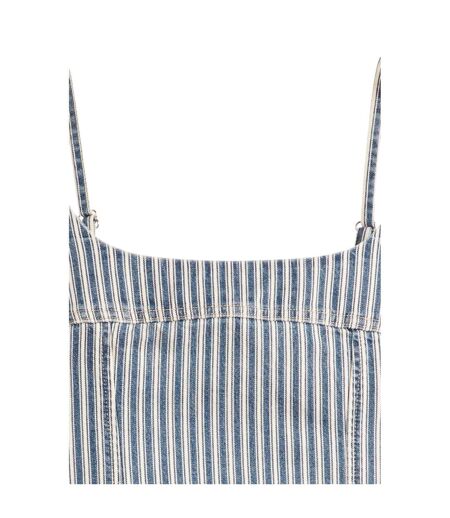 Débardeur Motif/style À Rayures Jadine Femme Bleu Clair Levis