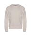Unisex Adult Miami Round Neck Sweatshirt Grey Melange Clique-1