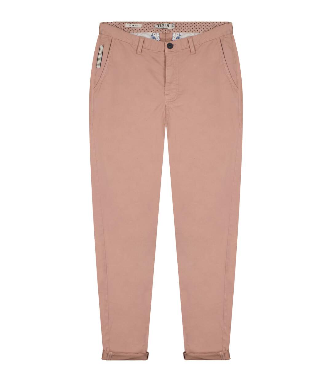 Pantalon chino slim uni BAKERY-2