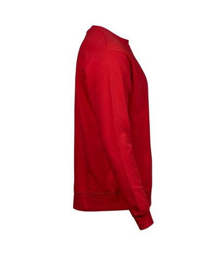 Tee Jays Mens Power Organic Sweatshirt (Red) - UTPC4713