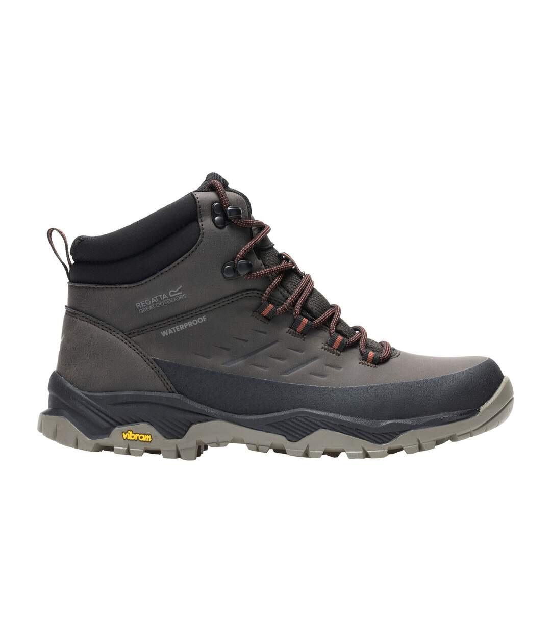 Mens Blake Walking Boots Peat Burnt Henna Regatta-2