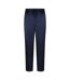 Womens/ladies Fleece Plain Joggers Navy Ted Baker-1