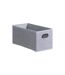 Boîte de Rangement Pliable Mix n'Modul 15x31cm Gris Clair-1