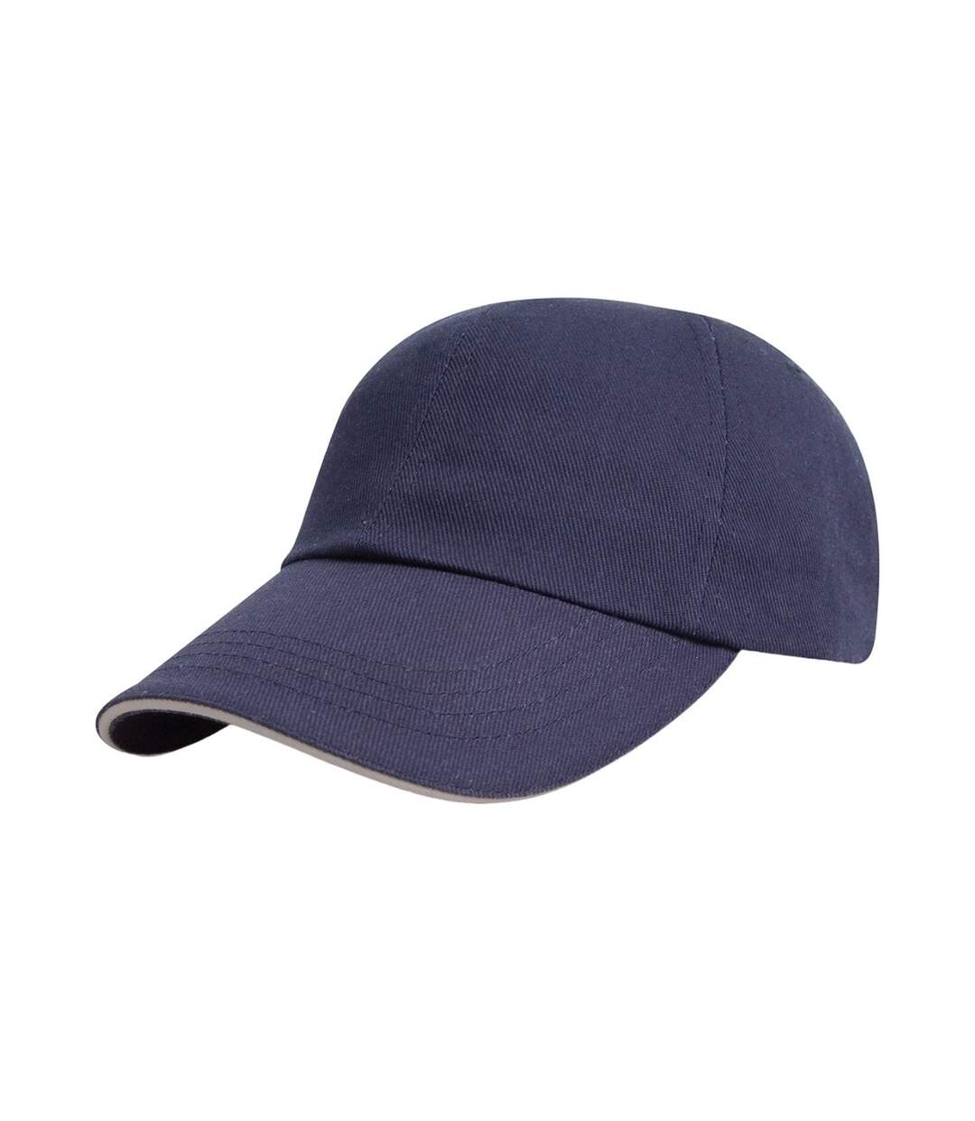 Casquette de baseball bleu marine / gris clair Result Headwear-1