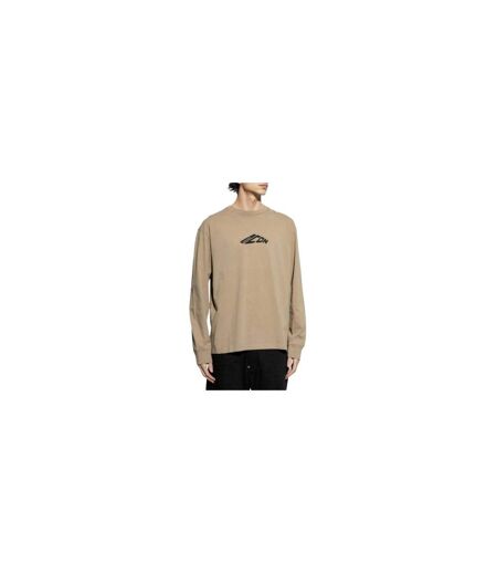 Unisex Adult Icon Stretch Logo Long-sleeved T-shirt Khaki DSquared2