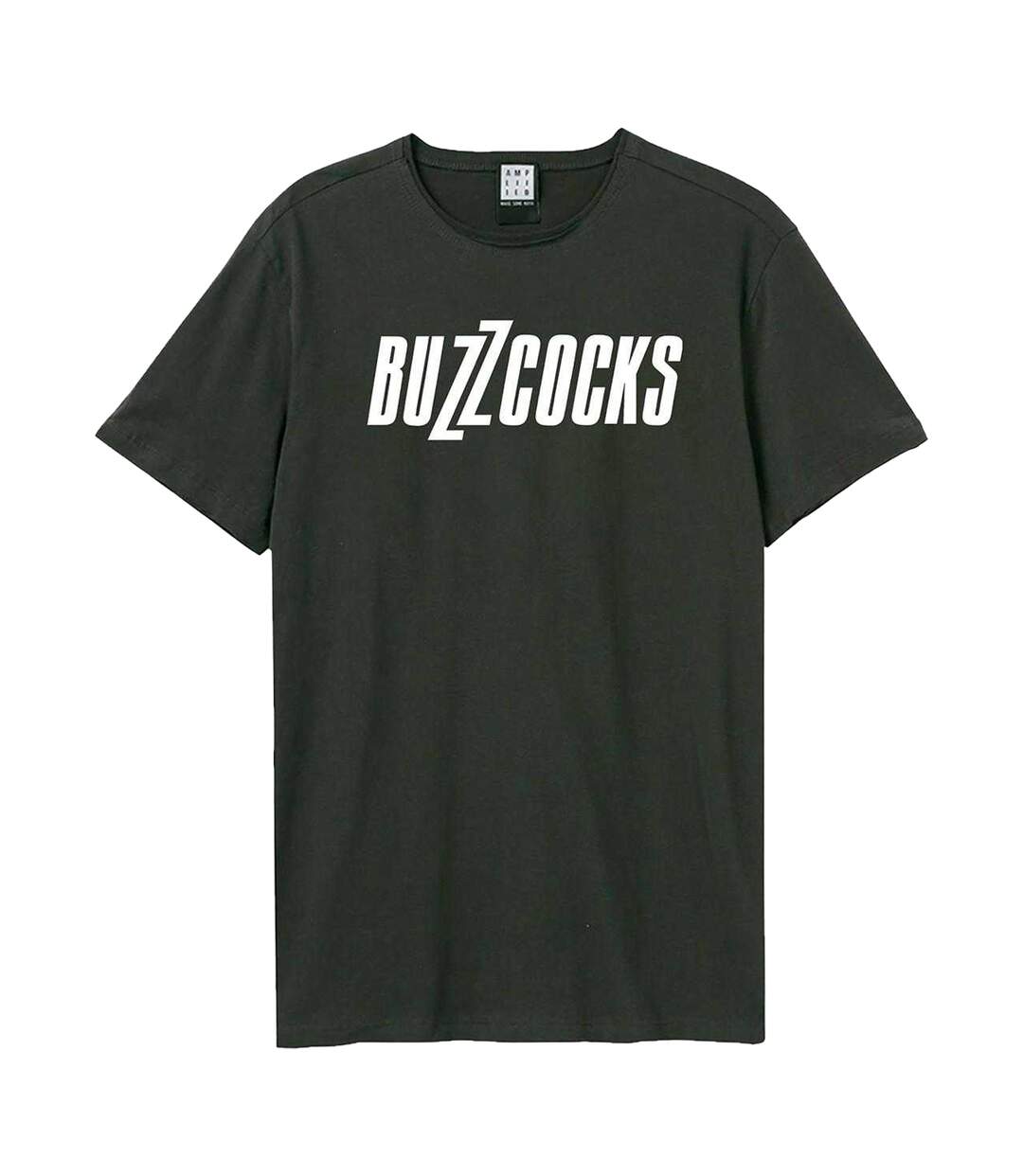 T-shirt Buzzcocks Adulte Charbon Amplified-1
