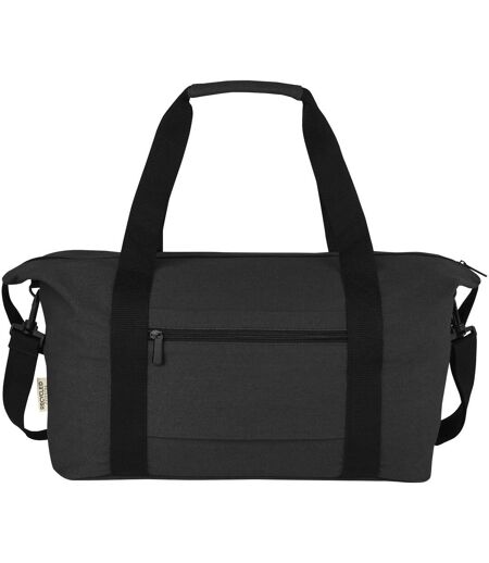 Joey Canvas Sports Recycled Duffle Bag (Solid Black) (One Size) - UTPF4214