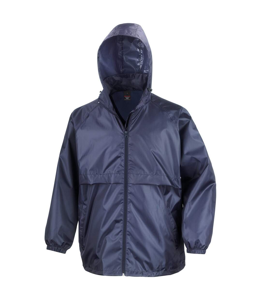 Unisex adult windbreaker navy Result Core-1