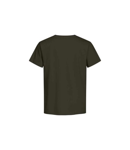 T-shirt Premium Homme Vert Kaki Promodoro