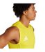 Maillot Sans Manches Tiro Competition Homme Jaune Adidas-4