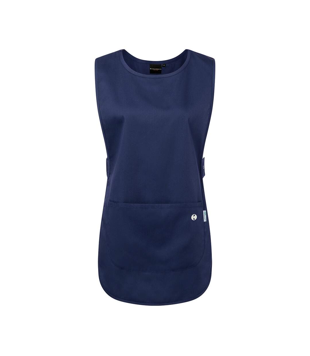 Womens/ladies Essential Pull Over Work Tunic Navy Karlowsky-2