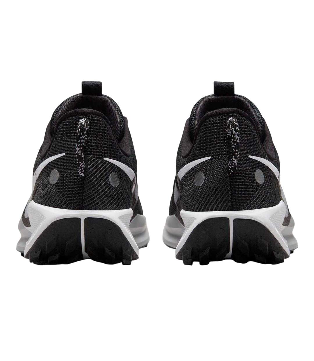 Womens/ladies Pegasus Trail 5 Shoes Black Grey Nike-2