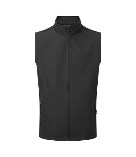 Premier Mens Wind Resistant Vest (Black)