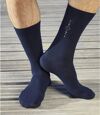 Pack of 4 Men's Pairs of Patterned Socks Atlas For Men