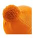 Beechfield - Bonnet avec pompon - Adulte unisexe (Orange) - UTRW3666